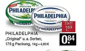 Edeka Zurheide Philadelphia „original” Angebot