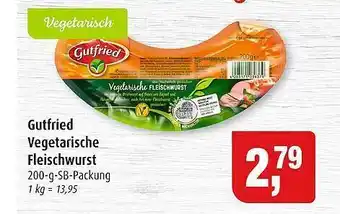 Markant Gutfried Vegetarische Fleischwurst Angebot