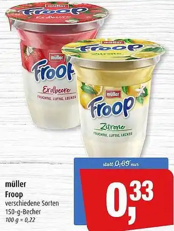 Markant Müller Froop Angebot