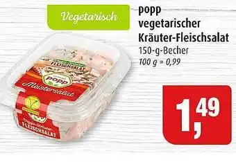 Markant Popp Vegetarischer Kräuter-fleischsalat Angebot