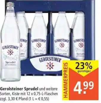 Marktkauf Gerolsteiner Sprudel Angebot