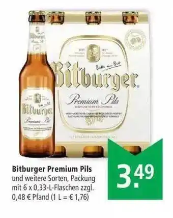 Marktkauf Bitburger Premium Pils Angebot