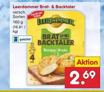 Netto Marken-Discount Leerdammer Brat- & Backtaler Angebot