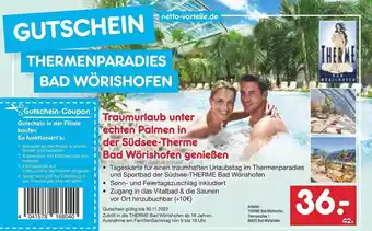 Netto Marken-Discount Traumurlaub Unter Echten Palmen In Der Südsee-therme Bad Wörishofen Genießen Angebot