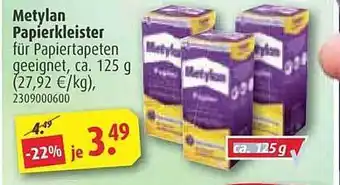 ROLLER Metyland Papierkleister Angebot