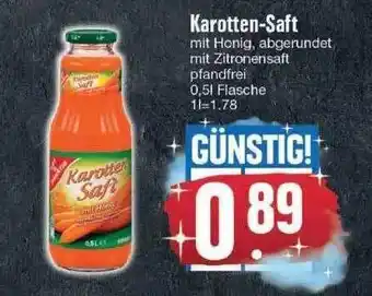 Edeka Karotten-saft Angebot