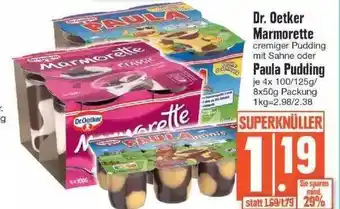 Edeka Dr. Oetker Marmorette Oder Paula Pudding Angebot