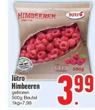 Edeka Jütro Himbeeren Angebot