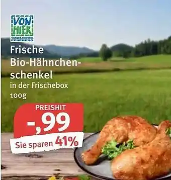 Feneberg Frische Bio-hähnchenschenkel Angebot