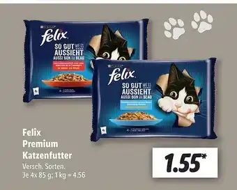 Lidl Felix Premium Katzenfutter Angebot