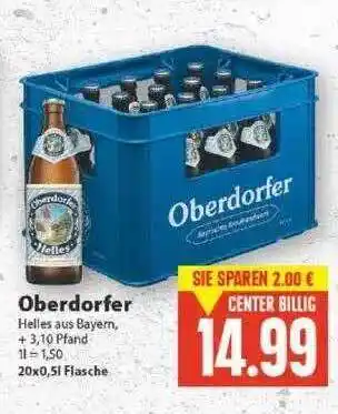 E-Center Oberdorfer Helles Aus Bayern Angebot