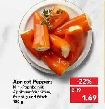 Kaufland Apricot Peppers Angebot