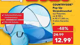 Kaufland Countryside Pop-up-strandmuschel Angebot