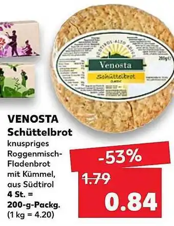 Kaufland Venosta Schüttelbrot Angebot