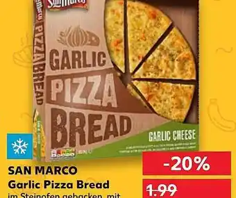 Kaufland San Marco Garlic Pizza Bread Angebot