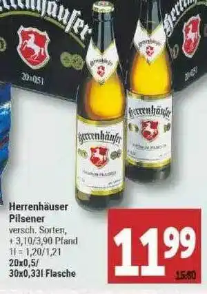 Marktkauf Herrenhäuser Pilsener Angebot
