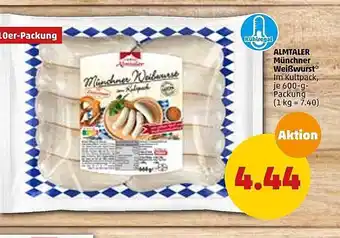 PENNY Almtaler Münchner Weißwurst Angebot