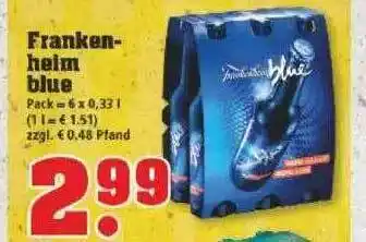 trinkgut Franken-heim Blue Angebot