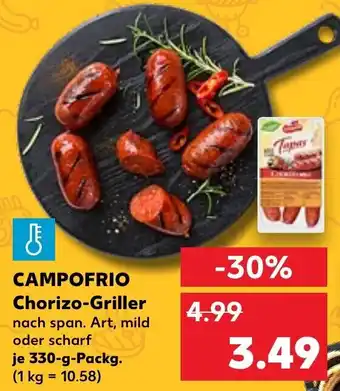 Kaufland Campofrio Chorizo Griller 330 g Packg. Angebot