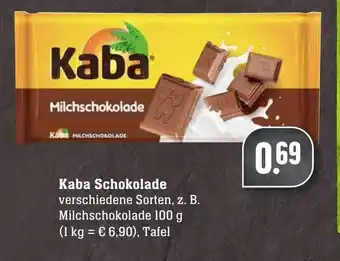 Edeka Neukauf Kaba Schokolade 100g Angebot