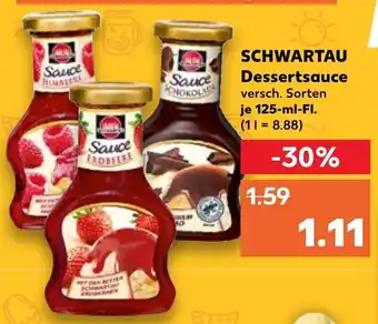 Kaufland Schwartau Dessertsauce 125-ml-Fl. Angebot