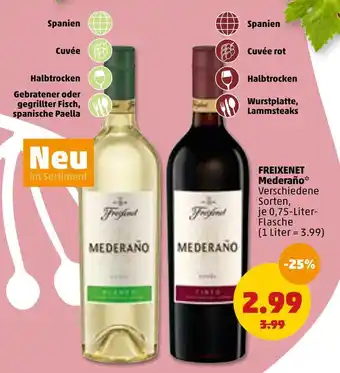 PENNY Freixenet weiß- oder rotwein Angebot