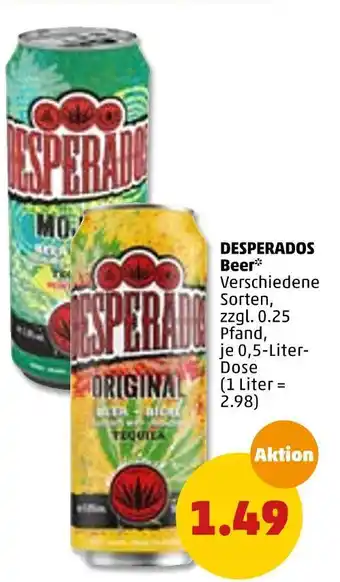 PENNY Desperados beer Angebot