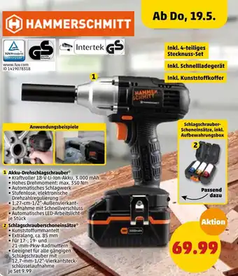 PENNY Hammerschmitt akku-drehschlagschrauber Angebot