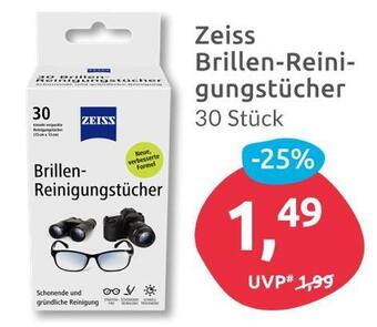 Budni Zeiss brillen-reinigungstücher Angebot