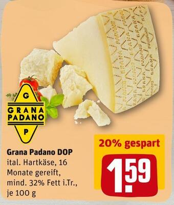 REWE Grana padano dop Angebot