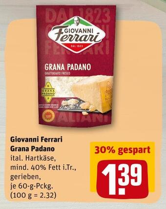 REWE Giovanni ferrari grana padano Angebot