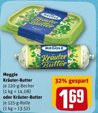 REWE Meggle kräuter-butter Angebot