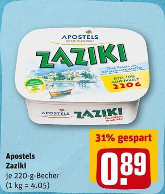 REWE Apostels zaziki Angebot