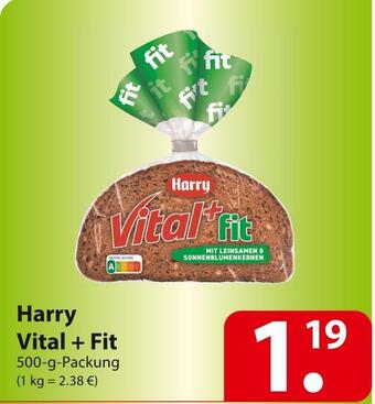 Famila Nord Ost Harry vital + fit Angebot