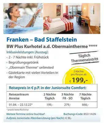 Edeka Neukauf Edeka Reisen Franken - Bad Staffelstein Angebot