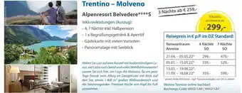 Edeka Neukauf Edeka Reisen Trentino - Molveno Angebot