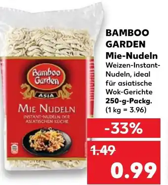 Kaufland Bamboo Garden Mie Nudeln 250 g Packg. Angebot