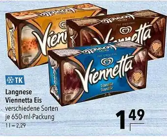 CITTI Markt Tk Langnese Viennetta Eis Angebot