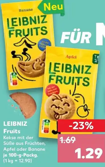 Kaufland Leibniz Fruits 100 g Packg. Angebot