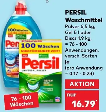 Kaufland Persil Waschmittel Angebot