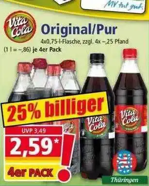 Norma Vita Cola Original-pur Angebot