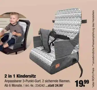 Rofu Kinderland 2 In 1 Kindersitz Angebot