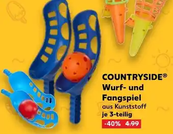 Kaufland Countryside Wurf und Fangspiel 3-teilig Angebot