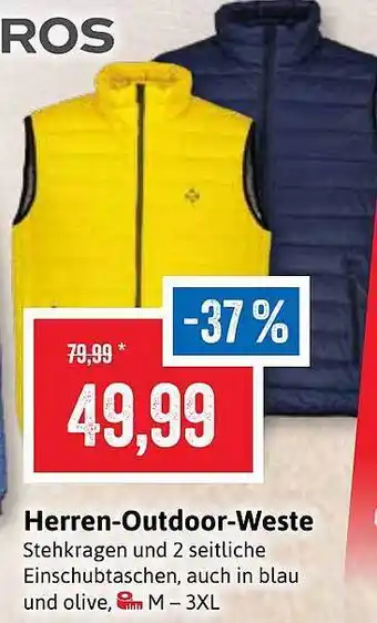 Stolz Herren Outdoor Weste Angebot