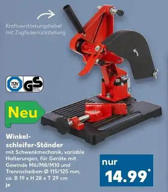 Kaufland Winkelschleifer Ständer Angebot