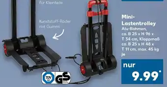 Kaufland Mini Lastentrolley Angebot