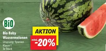 Lidl Bio Baby Wassermelonen Angebot