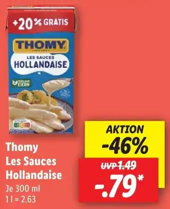 Lidl Thomy Les Sauces Hollandaises 300 ml Angebot