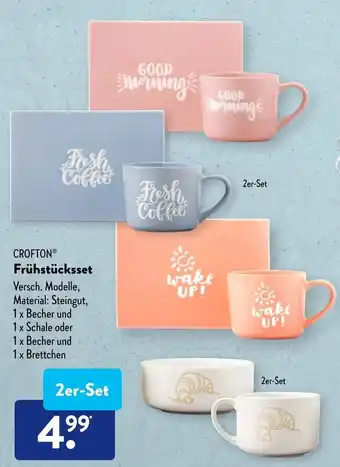 Aldi Süd Crofton Fruhstucksset Angebot