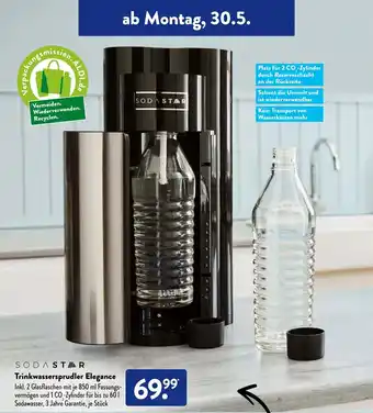 Aldi Süd SodaStar Trinkwassersprudler Elegance Angebot